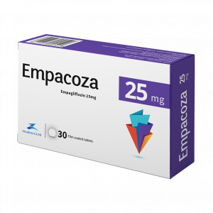 EMPACOZA 25 MG (  EMPAGLIFLOZIN ) 30 FILM-COATED TABLETS